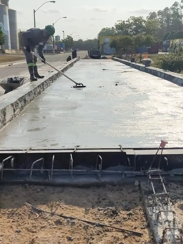 Projeto Balança Rodoviária 05 na Facilco Engenharia em Rio Claro, SP