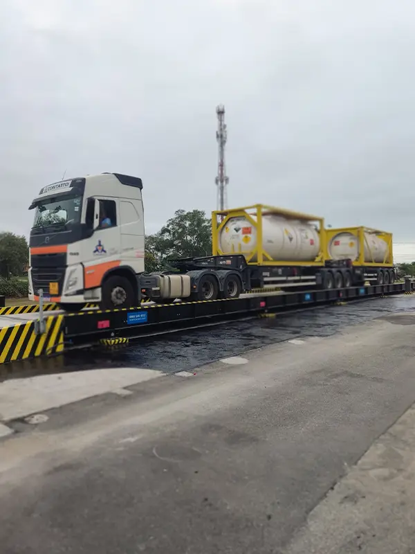 Projeto Balança Rodoviária 06 na Facilco Engenharia em Rio Claro, SP