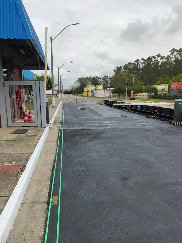 Projeto Balança Rodoviária 12 na Facilco Engenharia em Rio Claro, SP